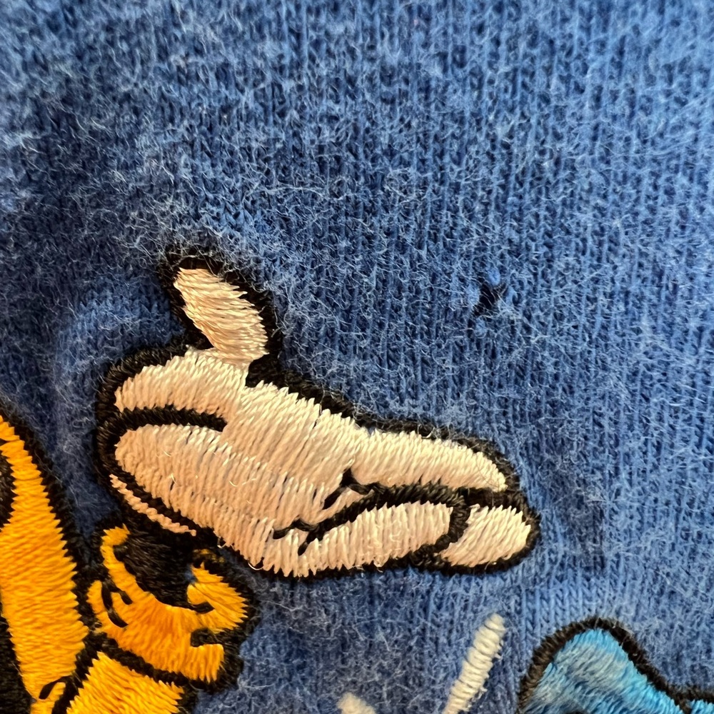 Vintage Disney MICKEY INC Goofy & Donald Graphic T-Shirt – Blue 100% Cotton - Picture 6 of 7